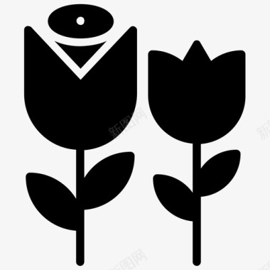 玫瑰花自然美图标