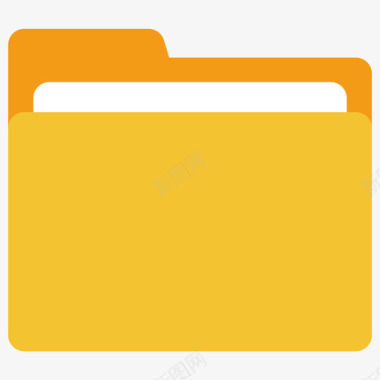 橙色PNG文件夹橙色图标