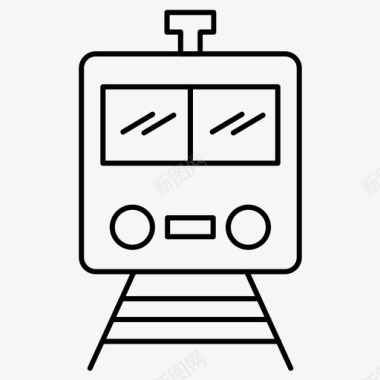 深圳地铁标志火车地铁旅行图标