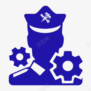 海军标志智慧管理图标