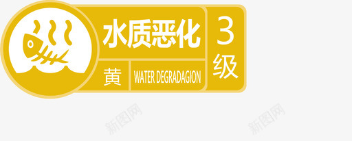 水质恶化3级图标