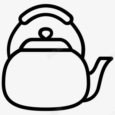 茶叶电热壶茶壶图标