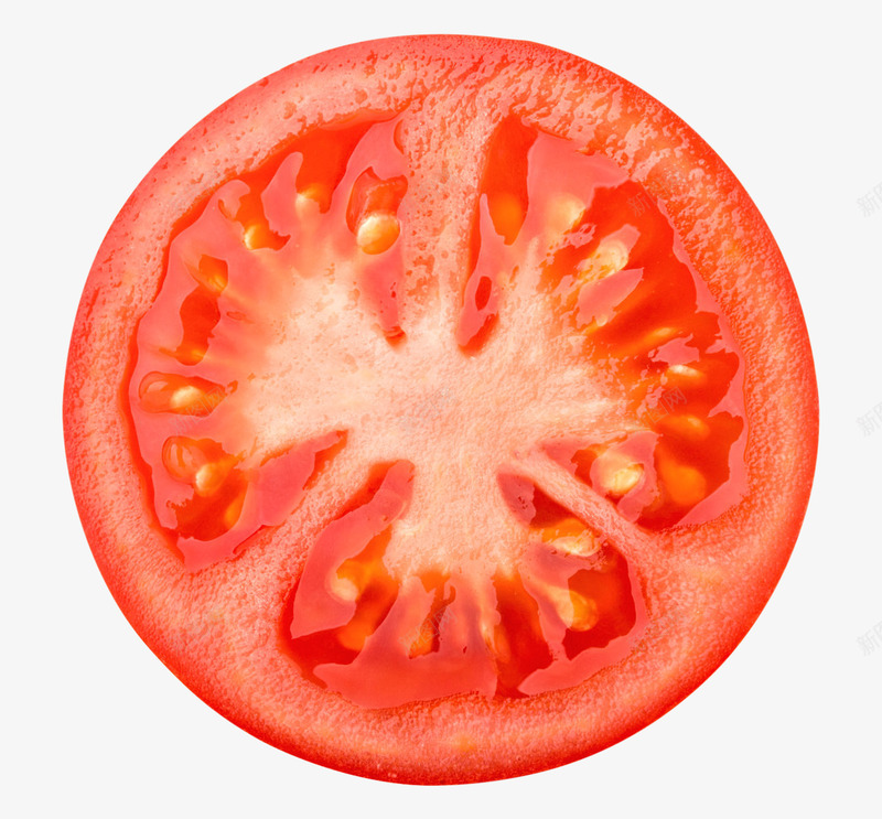 番茄切片png免抠素材_88icon https://88icon.com 番茄 切片