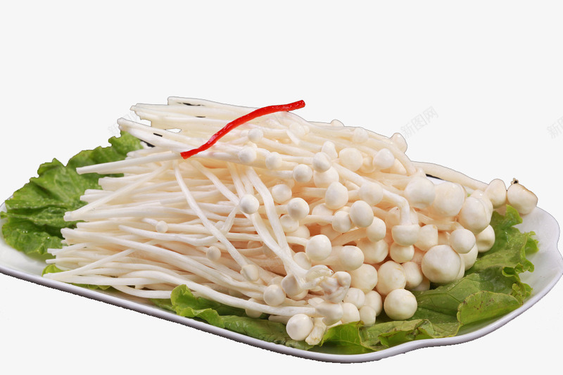 金针菇食材png免抠素材_88icon https://88icon.com 金针菇 食材