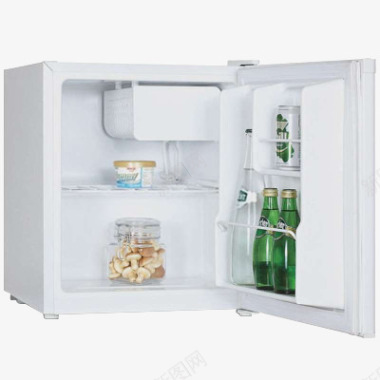奥马HOMABC46A46升单门冰箱珍珠白色图标