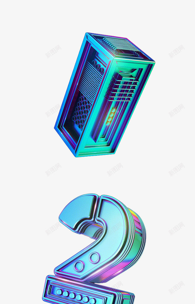 C4d数字png免抠素材_88icon https://88icon.com 数字