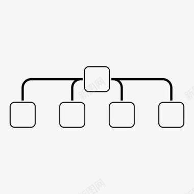 选项信息图表图表业务流程图图标