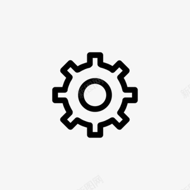 设置齿轮几何图标