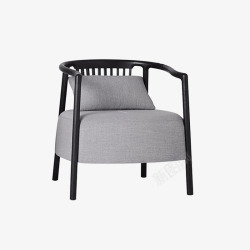 ORDER聚造高端设计师家具专供平台新中式休闲椅S素材