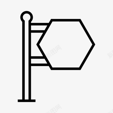 标牌免抠素材标牌广告牌显示屏图标