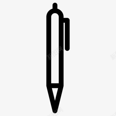 钢笔手写笔工具图标