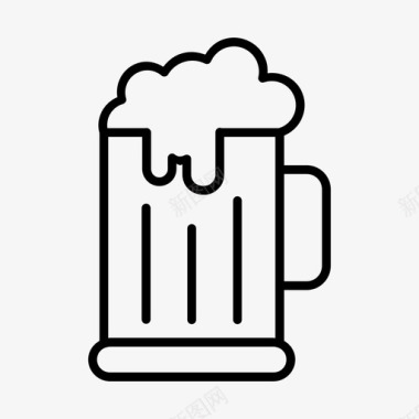 酒啤酒酒饮料图标