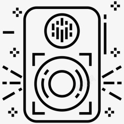 输出设备扬声器音乐系统输出设备高清图片