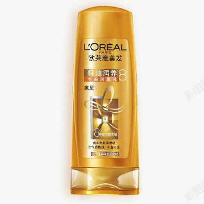 欧莱雅精油润养丰盈润发乳png免抠素材_88icon https://88icon.com 欧莱雅 精油 润养 丰盈 润发 发乳