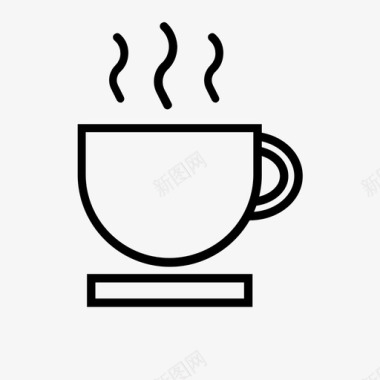 食物和饮料咖啡杯子饮料图标