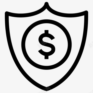 保护银行支付保护银行安全图标