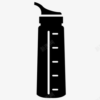 水瓶儿童水瓶塑料瓶图标