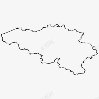 比利时边境国家图标