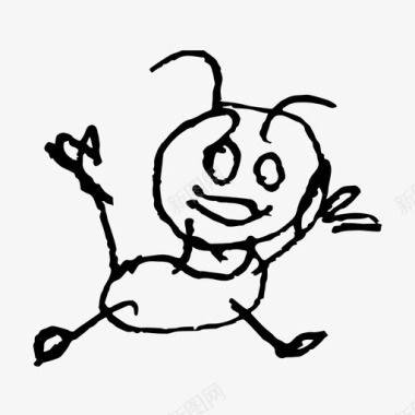 彼得虫子蚂蚁甲虫图标