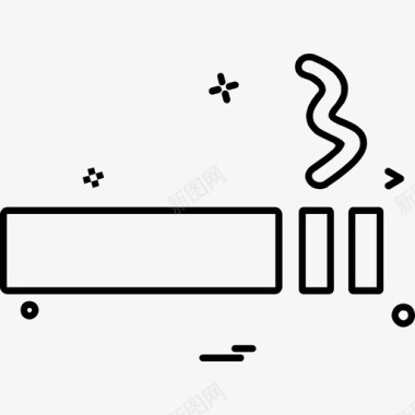 不抽烟抽烟图标