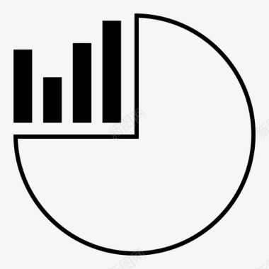 PPT演示图表条形图业务图表图标