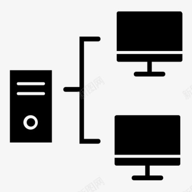 网络安全云安全锁网络安全图标