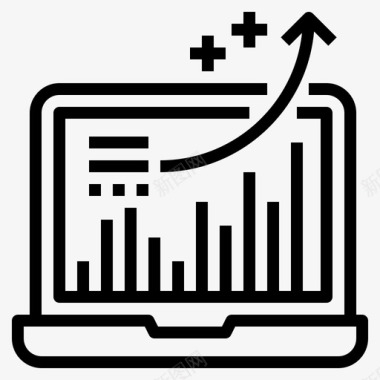 技术分析分析图表图标