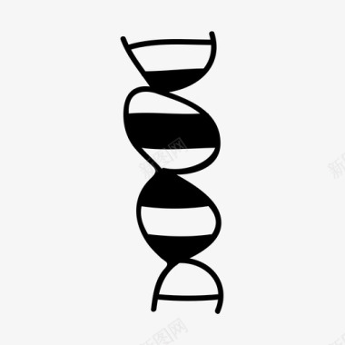 多彩DNAdna生物学遗传学图标