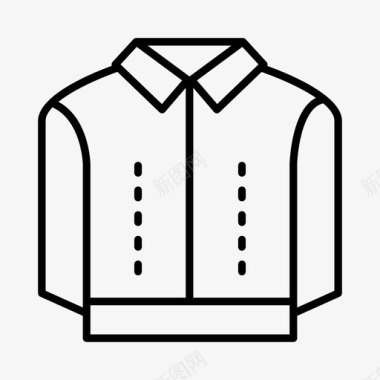 各种服装衣服图标下载夹克服装衣服图标