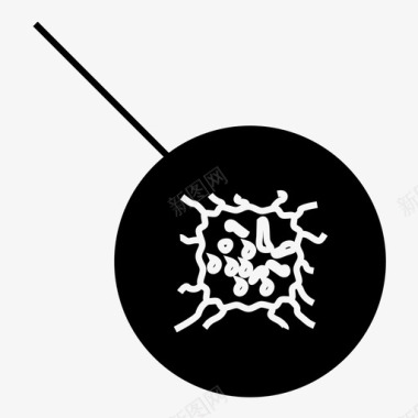 癌症绝症癌症癌细胞疾病图标