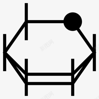 可生牌碳水化合物分子化学己糖图标
