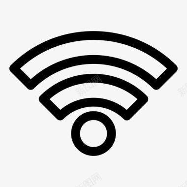 WiFi信号wifi互联网信号图标