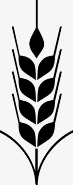 麦穗小麦穗食品燕麦图标
