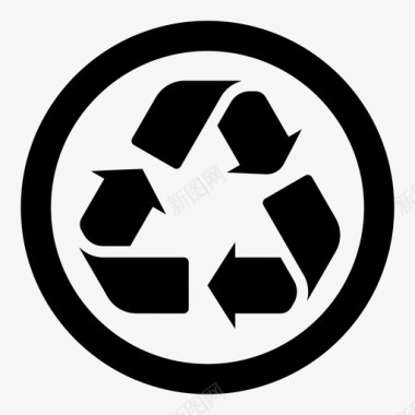 回收环保垃圾图标