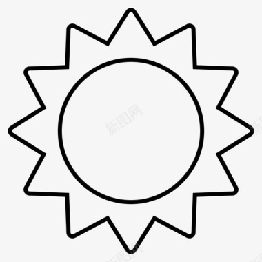 光龙太阳星系光图标