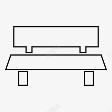 座位图片长凳椅子班级图标