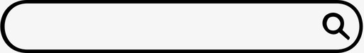 金色放大镜搜索栏表单输入图标