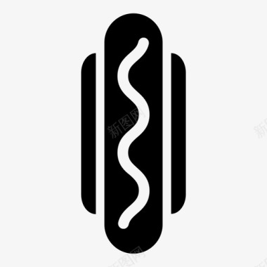 青芥末热狗面包吃图标