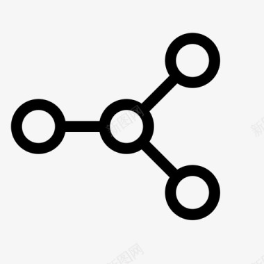 链路网络连接集线器图标