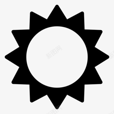 太阳星系光图标