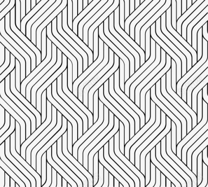 几何抽象元素无缝图案抽象地毯图标