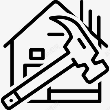 建造锤子房子图标
