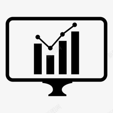 元素信息图表计算机商务图表图标