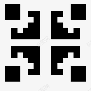 阿兹特克图案古代符号部落图案图标