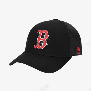 棒球帽矢量愤怒熊夏季棒球帽BOSTONREDSOX图标