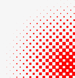 白色红色正方形间隔合成图装饰效果素材
