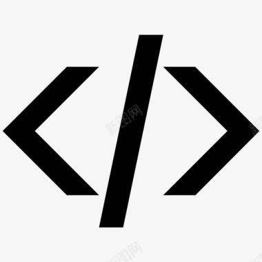 HTML代码编程代码html图标