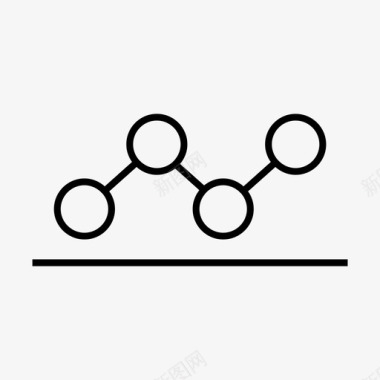 主图折线图图表业务折线图图标