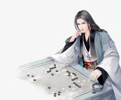 下棋公子l2素材