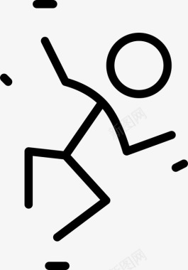 奥林匹克运动会会徽攀岩绳索体育图标